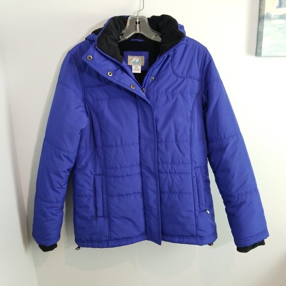 SJB Active warm winter coat zip pockets hooded Small - Picture 12 of 15